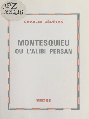 cover image of Montesquieu